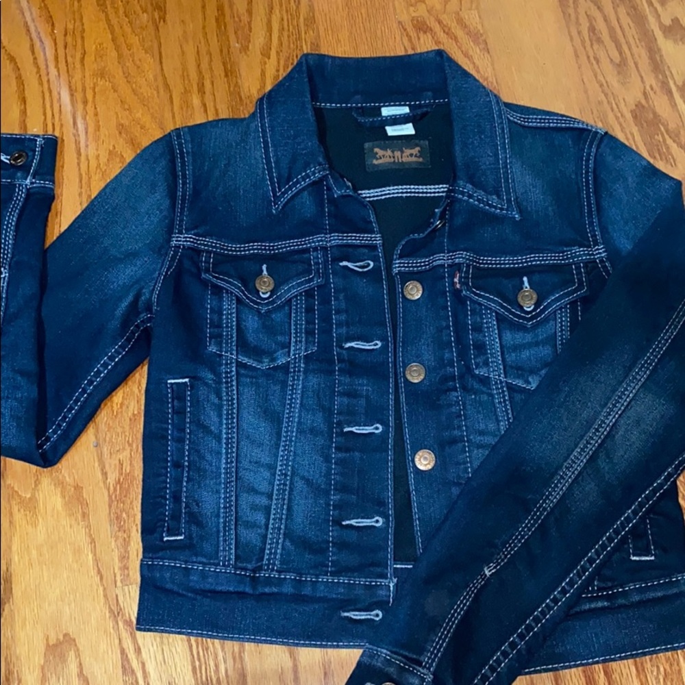 Dark Denim Jean Jacket